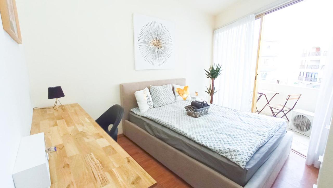 1A Beach & Business Apartment In The City Center! Larnaca Luaran gambar